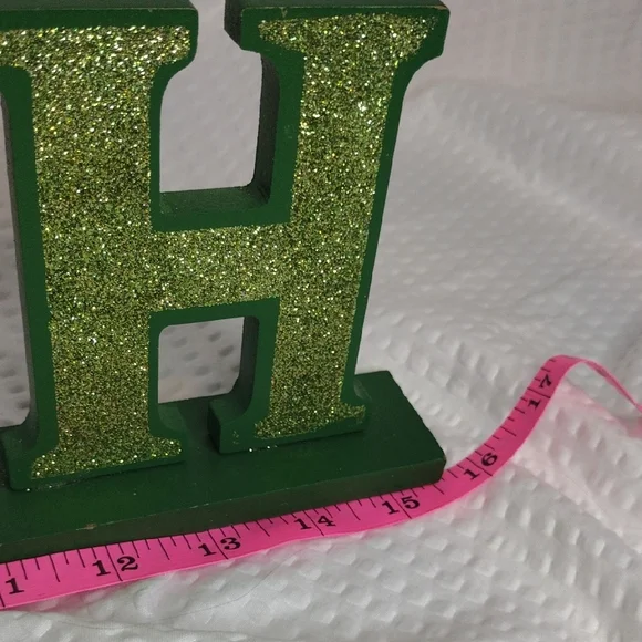 Green Glitter 'FAITH' Decorative Sign - Picture 3 of 5